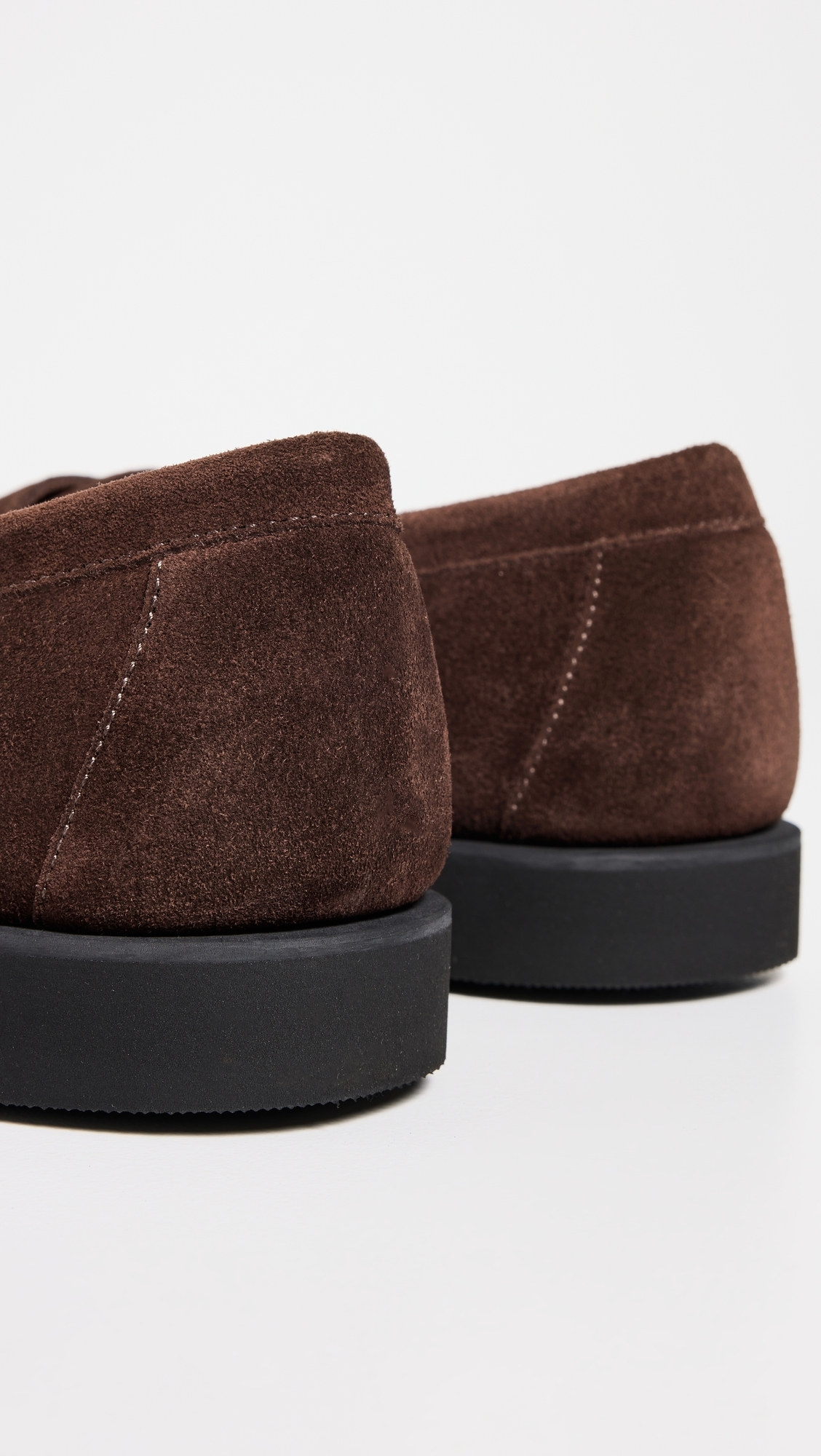 Ryan Suede Polaris Loafers Dark Brown