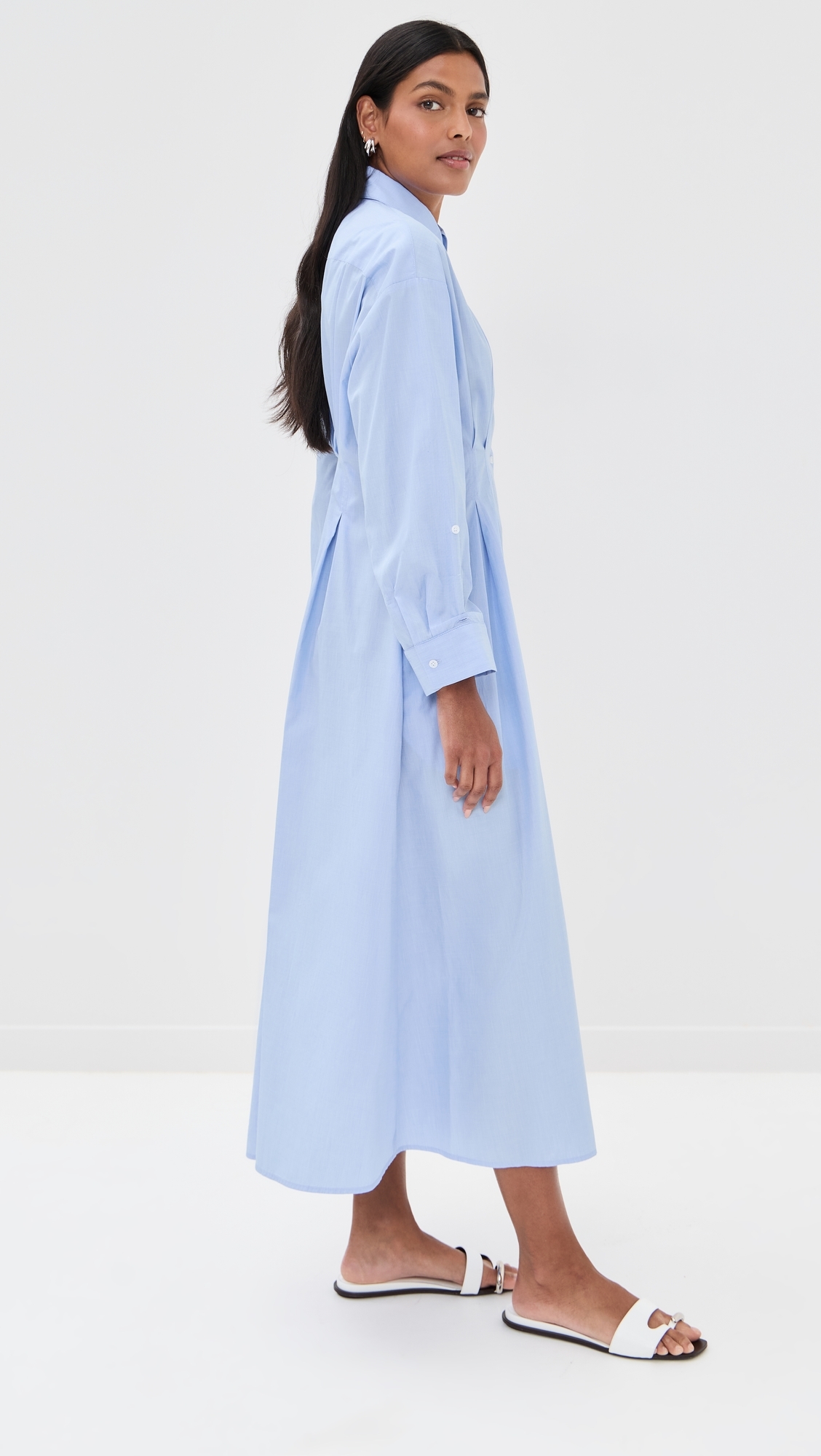 TWP Dress Oxford Blue
