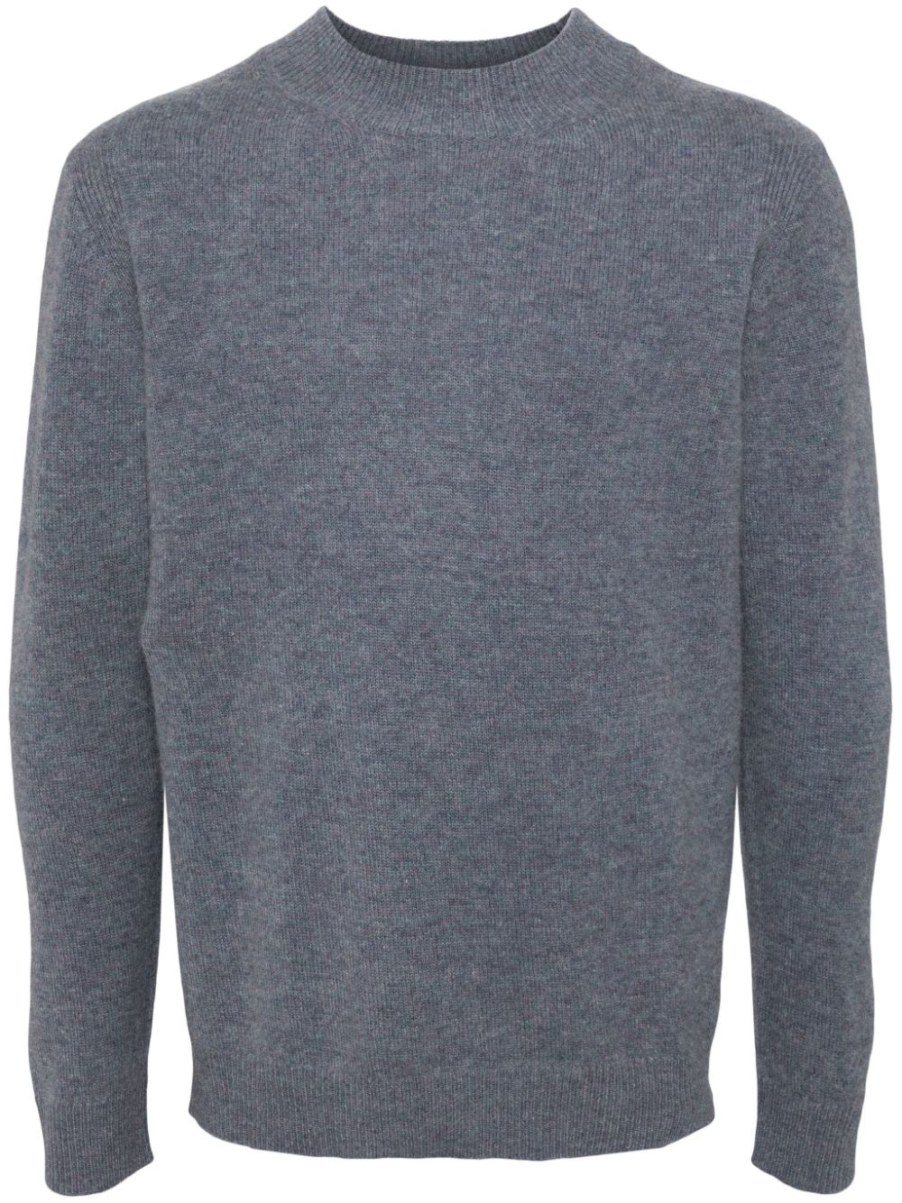Mock-neck sweater - Blue