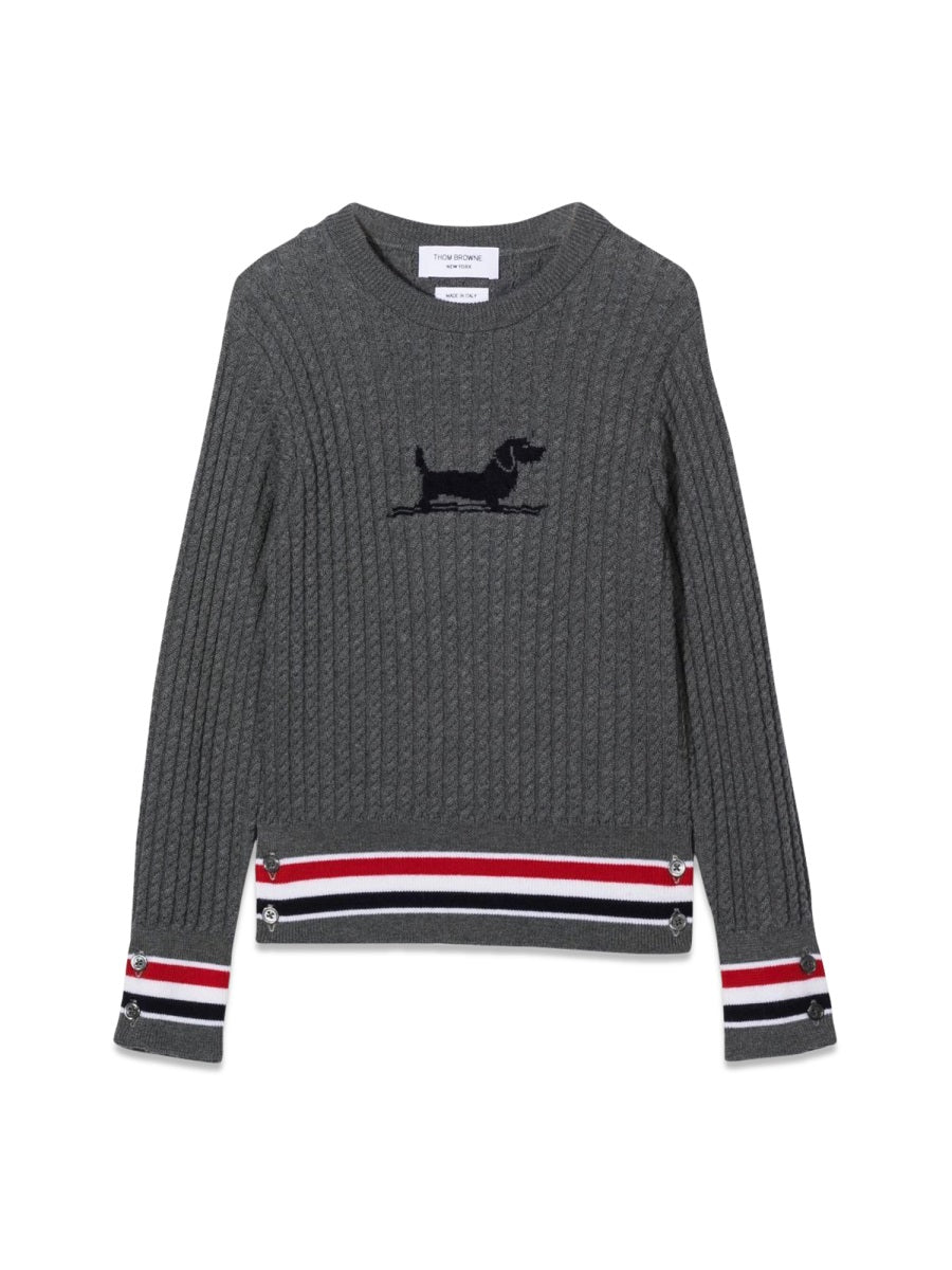Baby Cable Crewneck Pullover