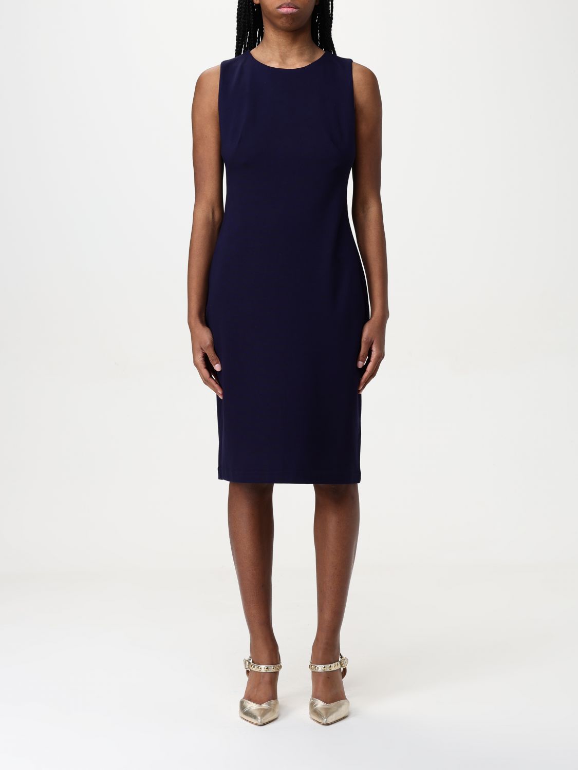 Dress LAUREN RALPH LAUREN Woman color Blue