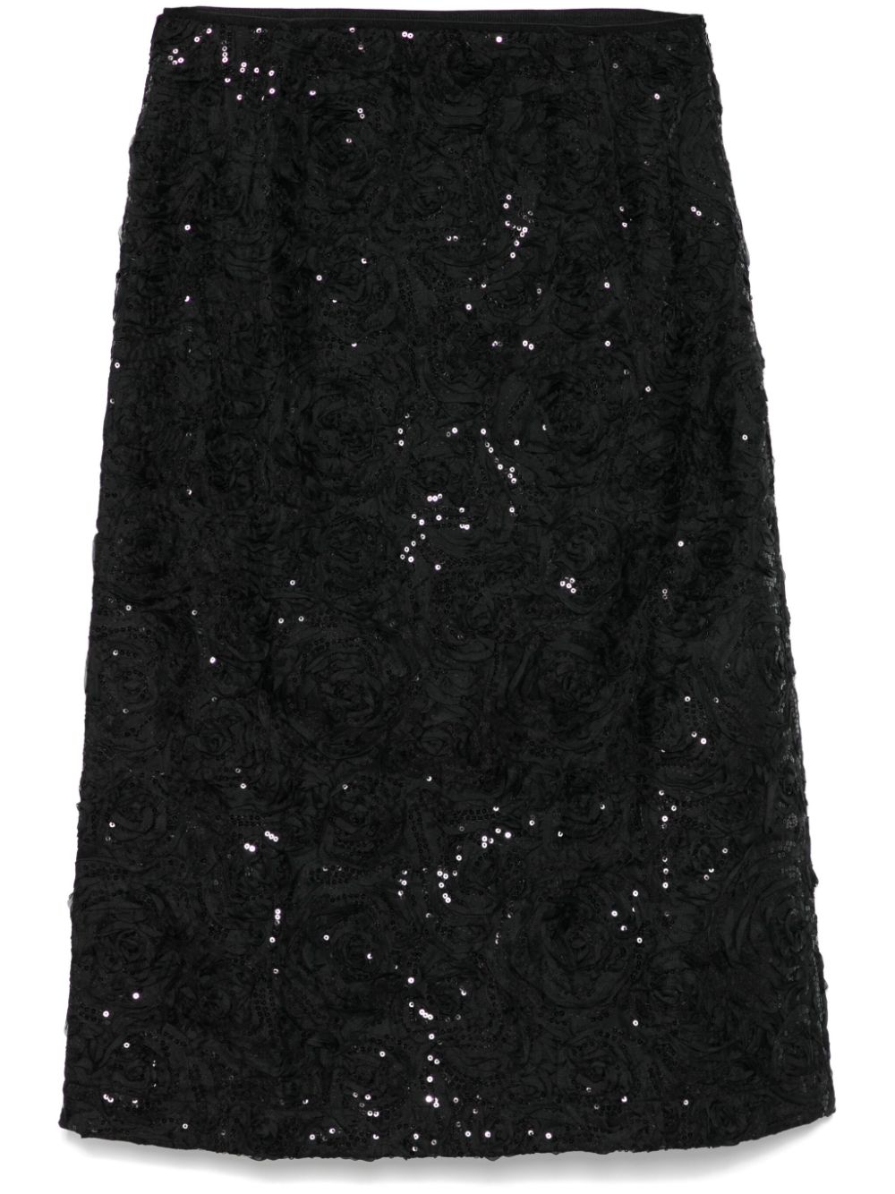 Samina midi skirt - Black