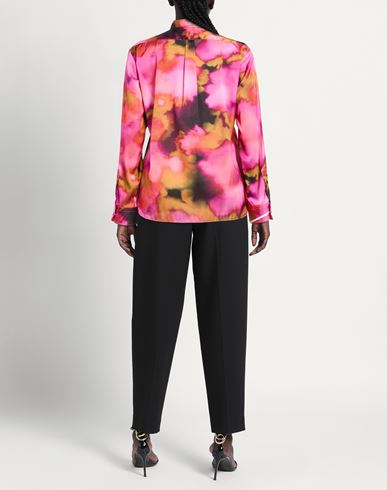 Woman Shirt Fuchsia Size 6 Viscose, Polyester, Elastane
