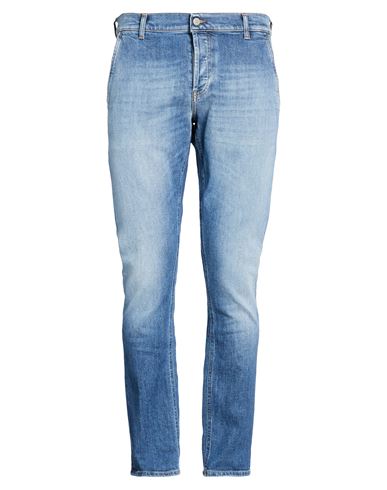Man Jeans Blue Size 34 Organic cotton, Elastane