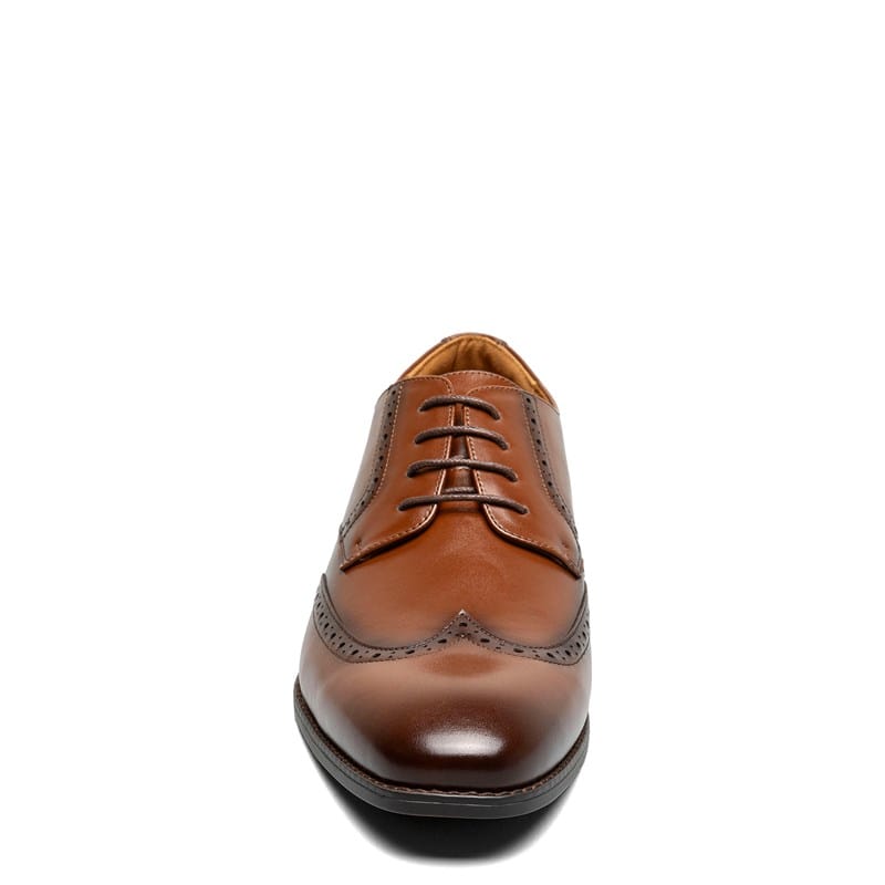 Men's Nichols Wingtip Oxford Shoes (Cognac)