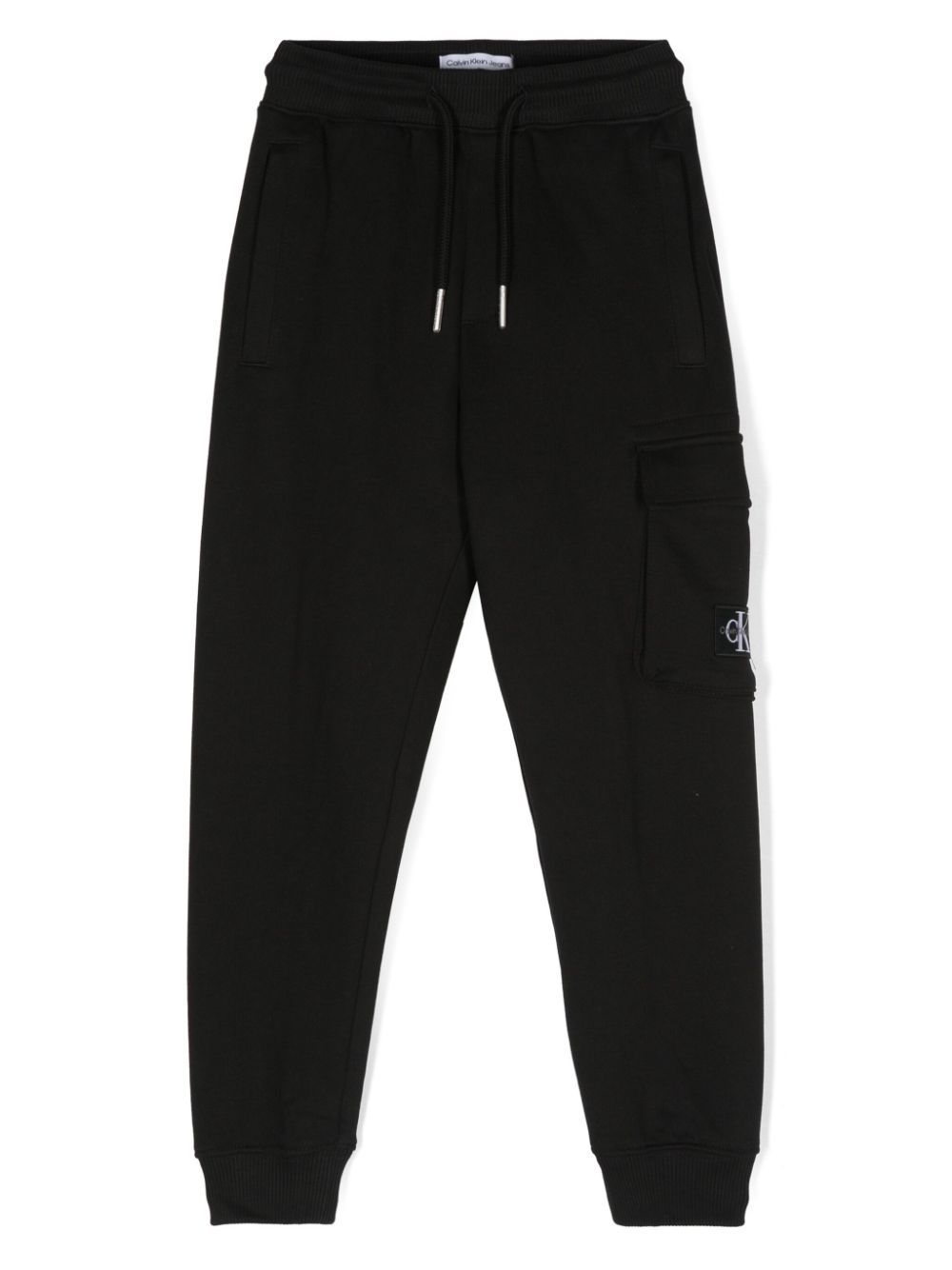 Mid-rise cargo track trousers - Green
