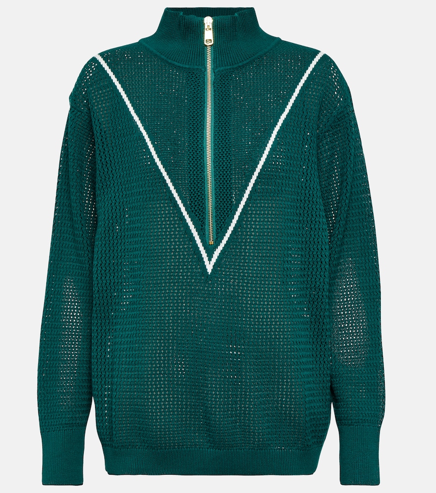 Calva cotton sweater