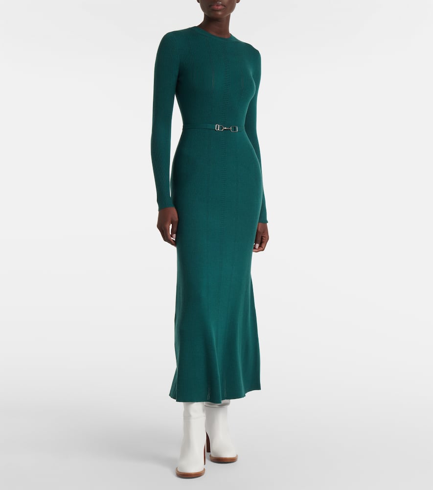 Imagene wool midi dress