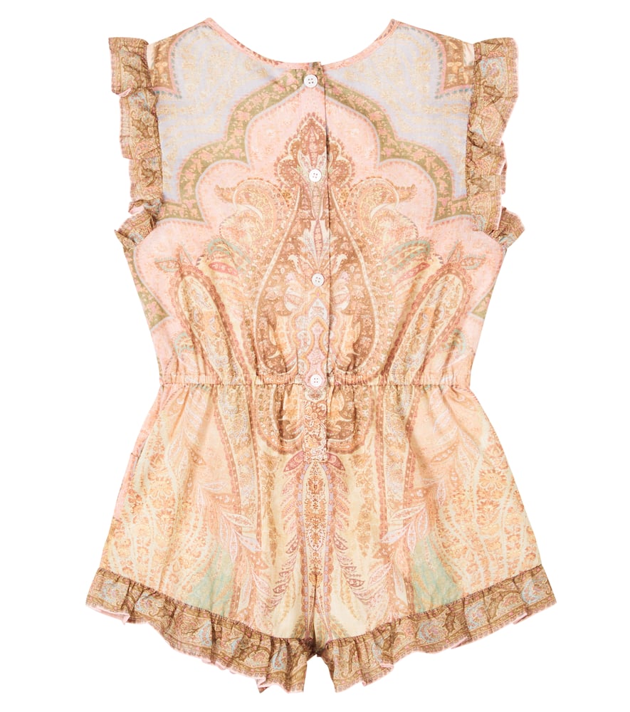 Awaken paisley cotton playsuit