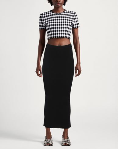 Woman Maxi skirt Black Size ONESIZE Viscose, Polyester