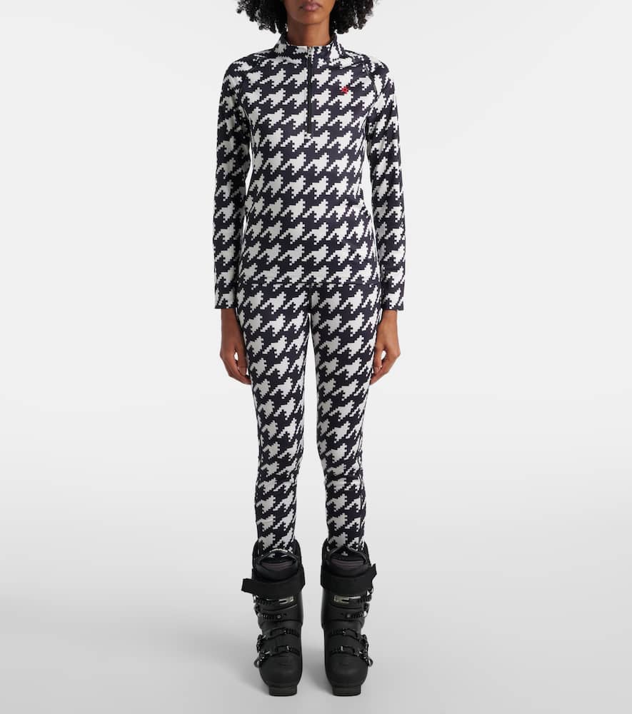 Houndstooth ski top