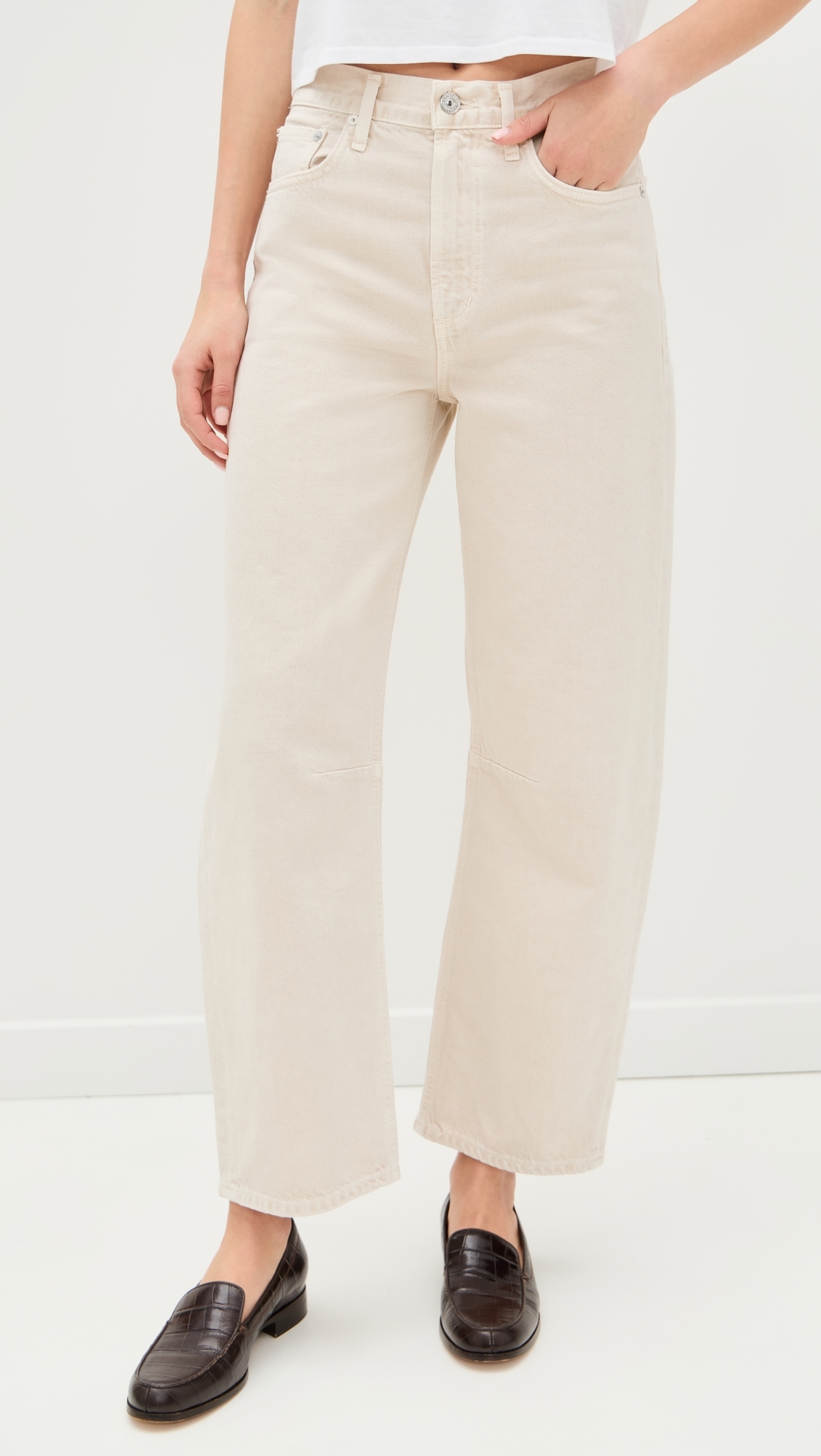 Miro Relaxed Jeans Almondette