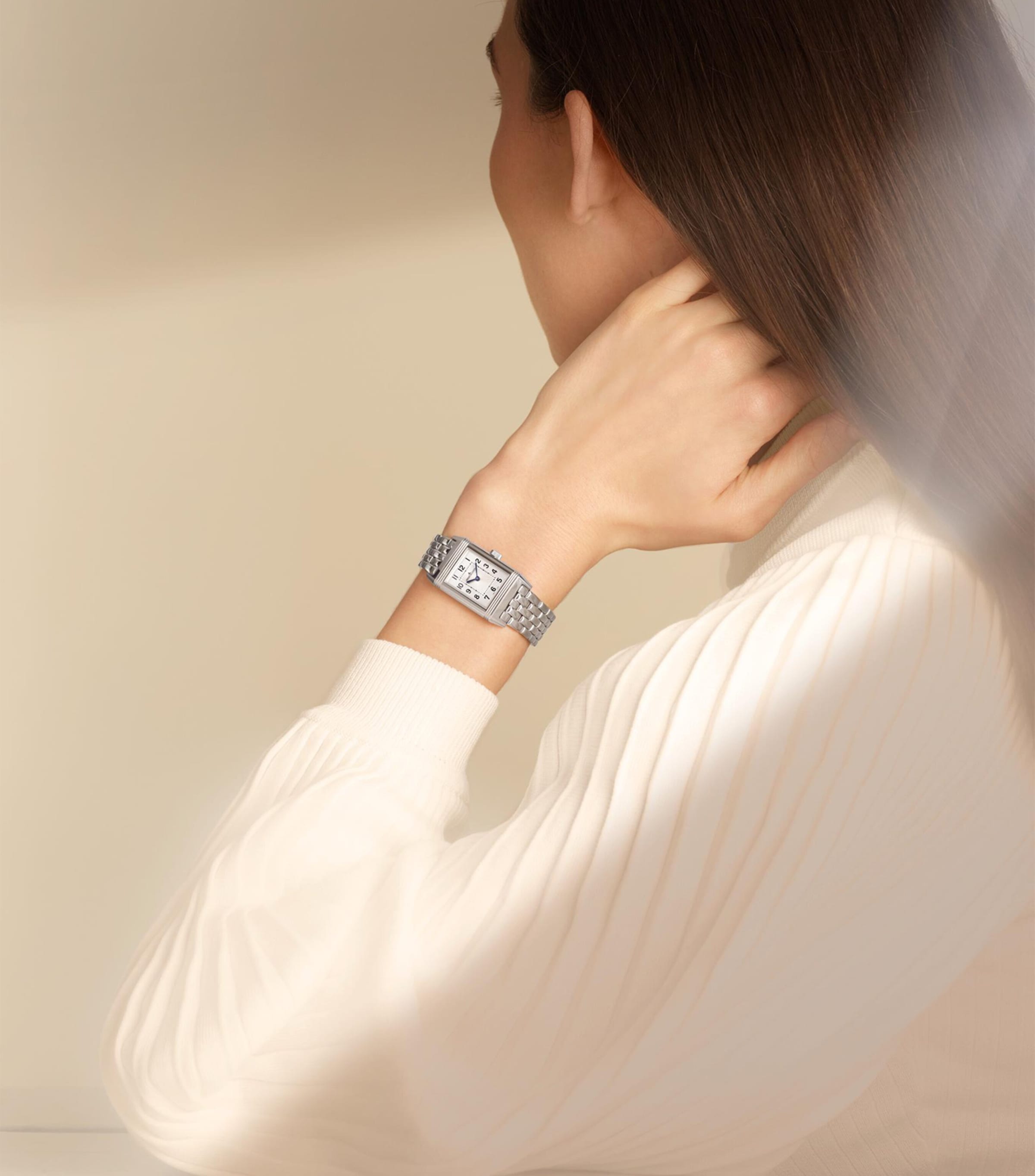 Stainless Steel Reverso Classic Watch