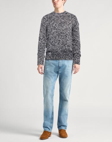 Man Sweater Black Size XXL Wool, Nylon, Viscose