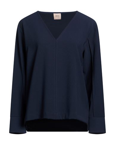 Même Road Woman Top Midnight blue Size 6 Polyester, Elastane