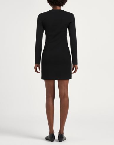 Woman Mini dress Black Size 2 Rayon, Polyamide, Elastane, Polyester