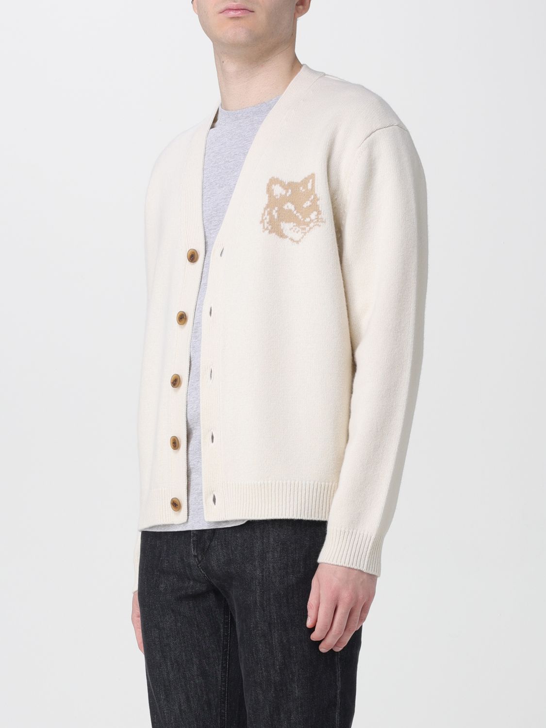 Sweater MAISON KITSUNÉ Men color Beige