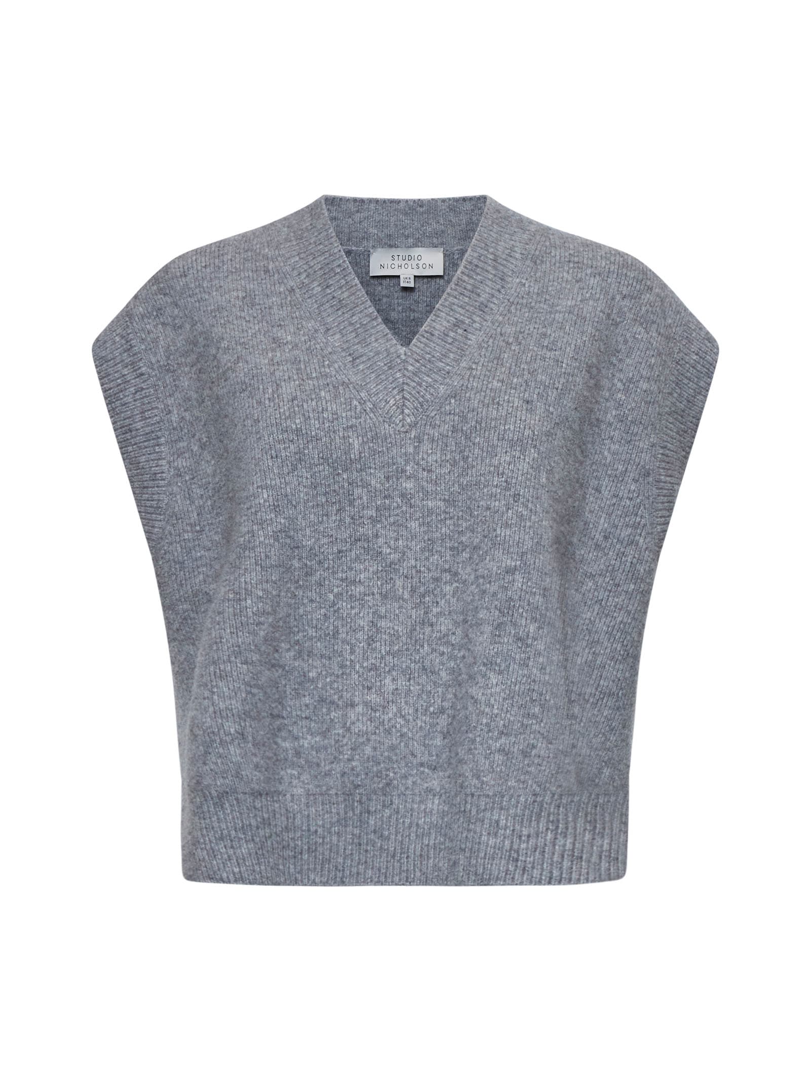 Knitwear - 5gg V Neck Vest