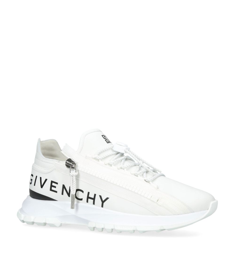 Leather Spectre Zip Sneakers
