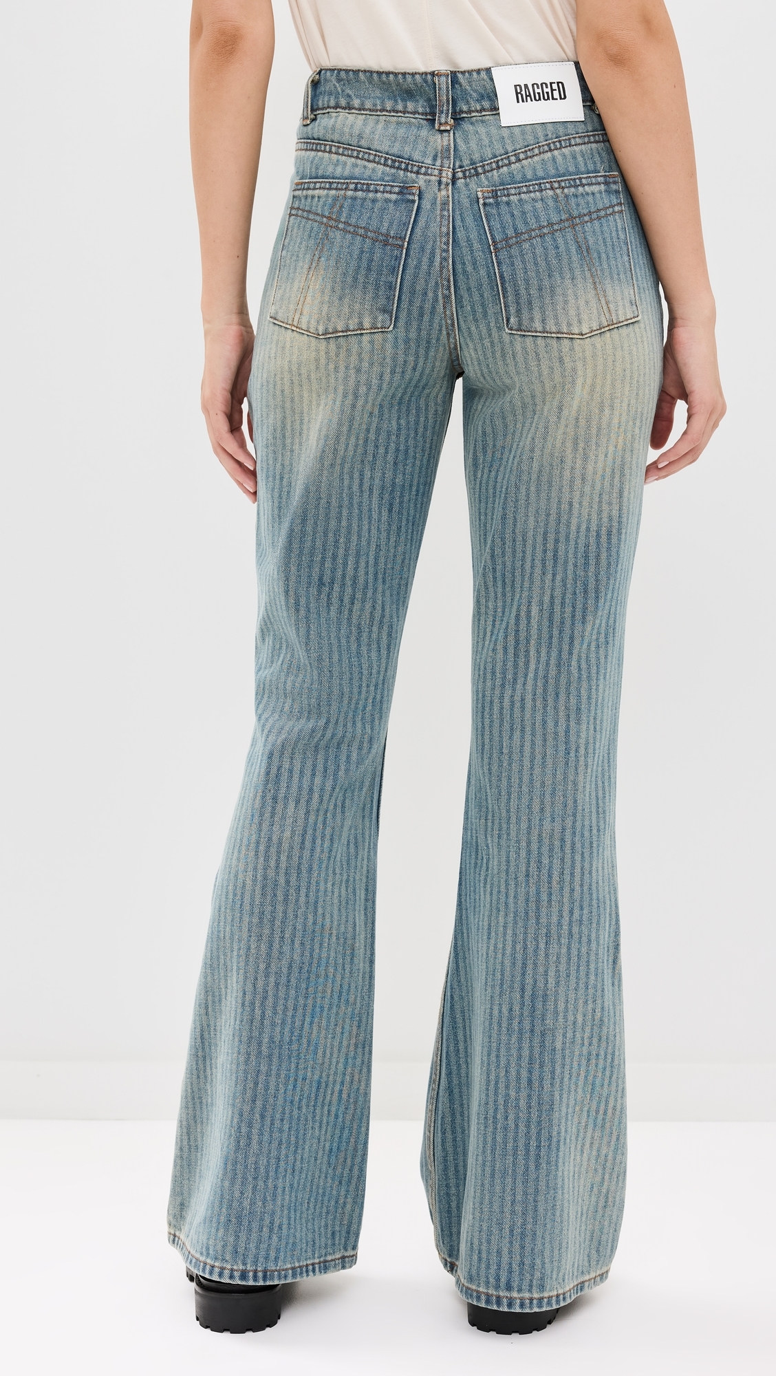 Ripley Boot Cut Jeans Dirty Wash