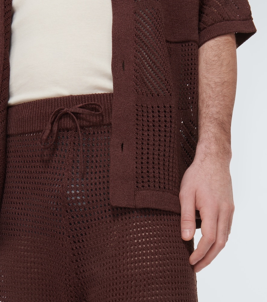Nanushka Bermuda-Shorts Fico