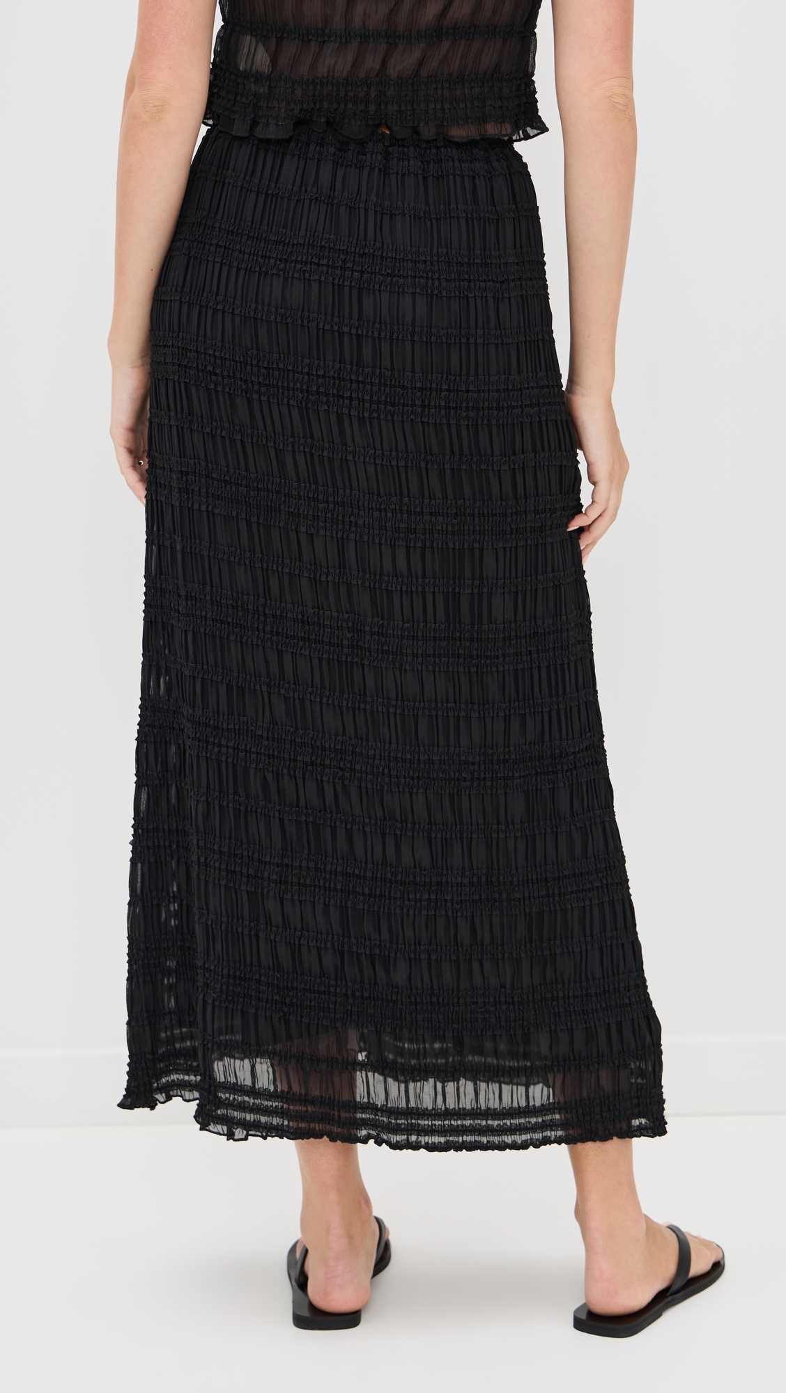 Mia Midi Skirt Black
