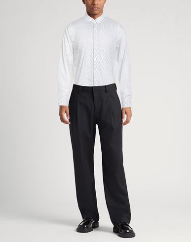 Man Shirt White Size XS Cotton, Elastane