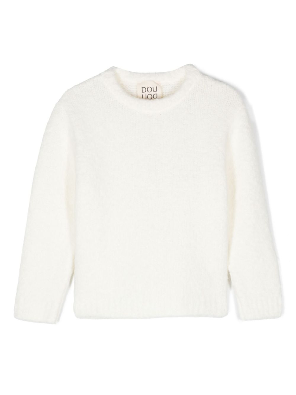 Knitted sweater - White