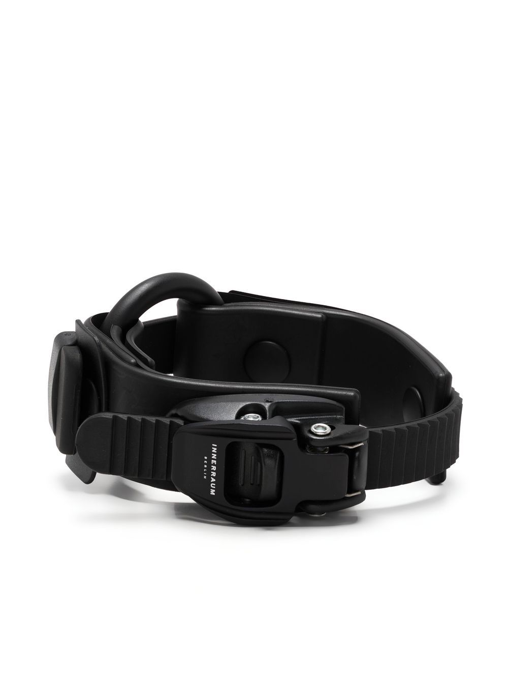 Adjustable panelled bracelet - Black