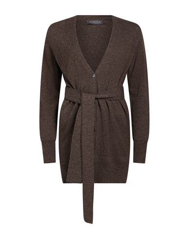 Woman Cardigan Taupe Size L Cashmere