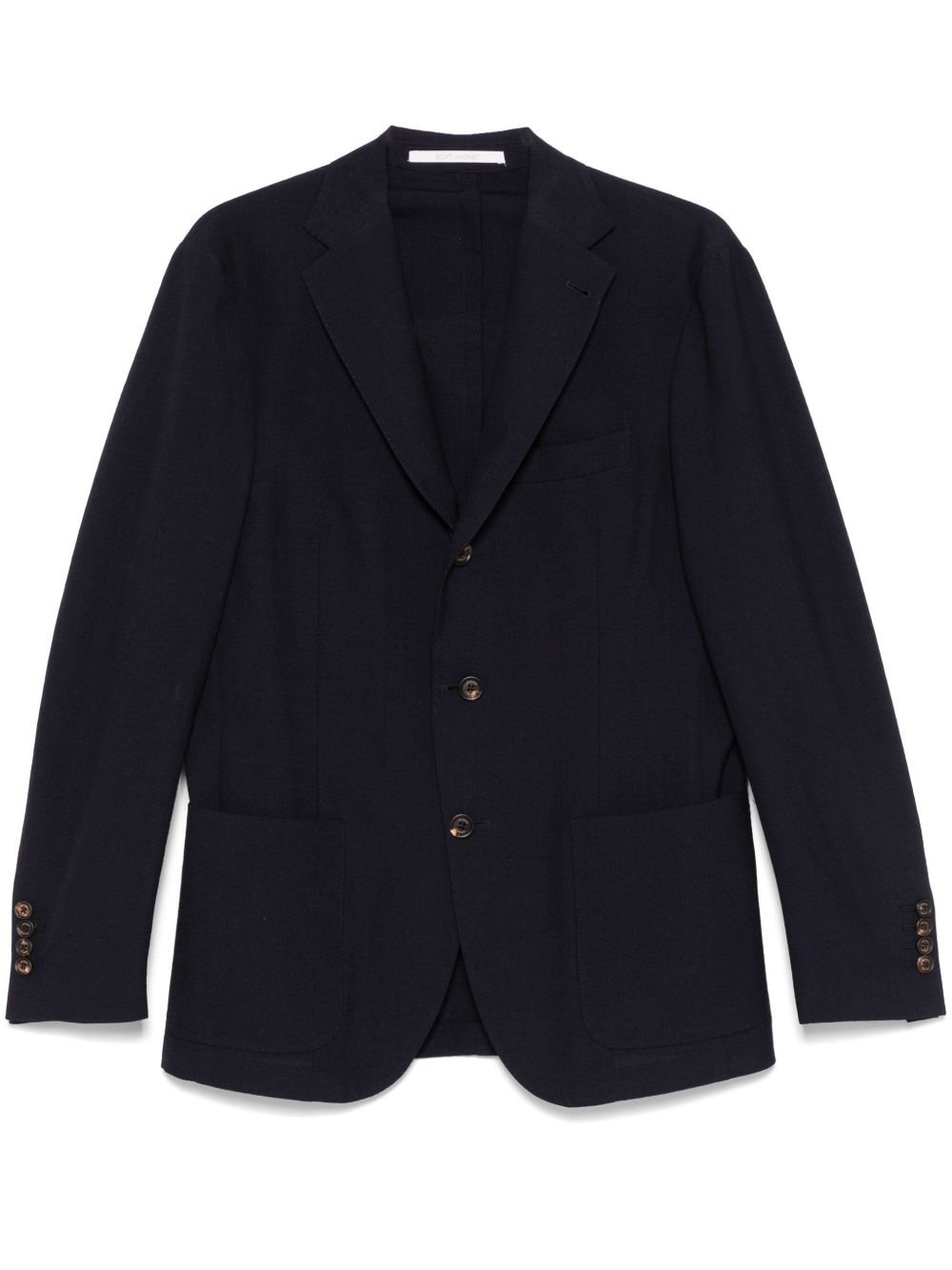 Textured blazer - Blue