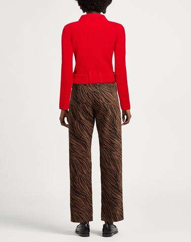 Woman Turtleneck Red Size M Merino Wool, Cashmere