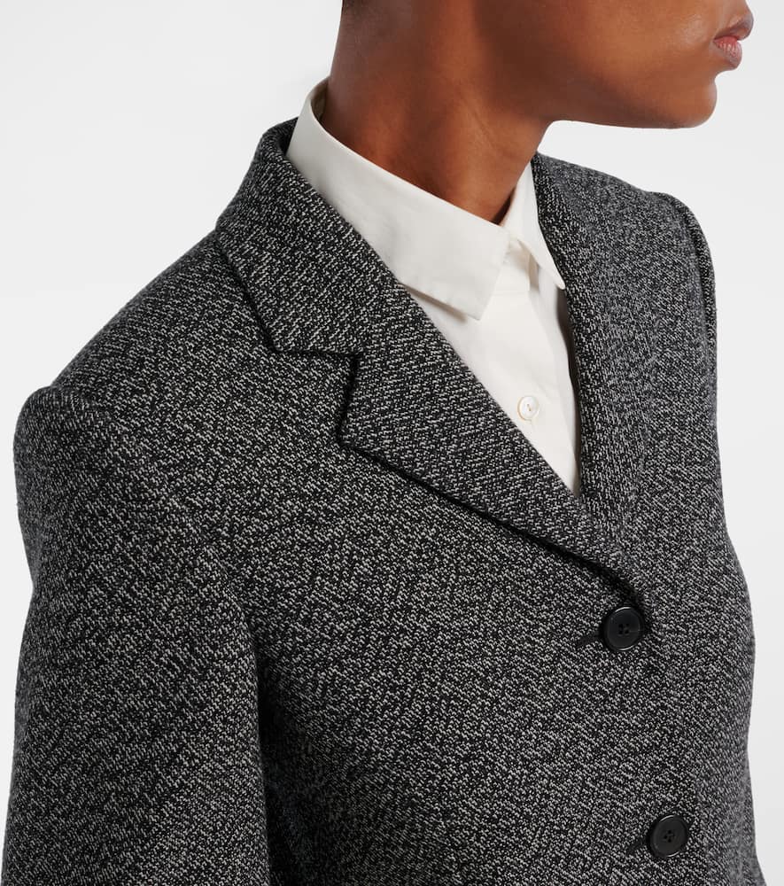 Eudora cashmere and wool blazer