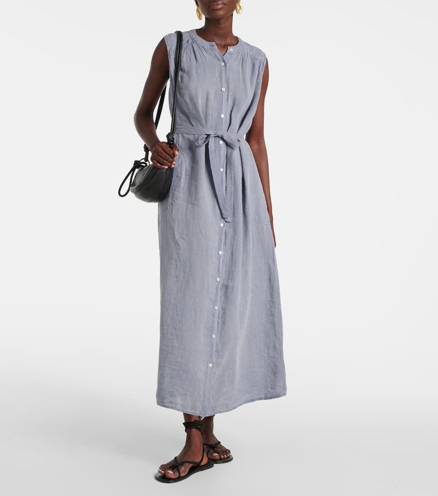 Luna linen maxi dress