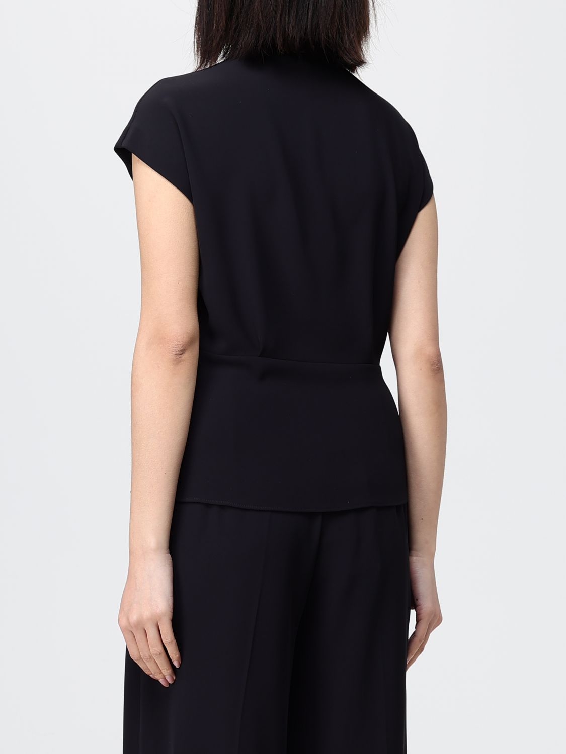 Top Woman color Black