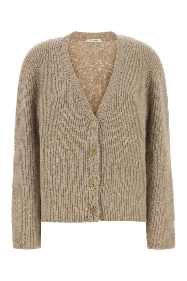 The Row - cashmere naroch cardigan long sleeves v neckline