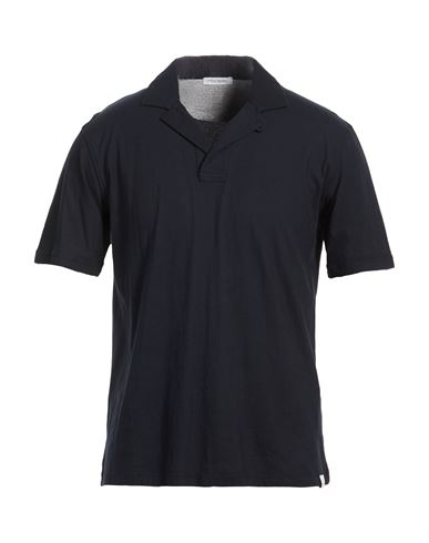 Man Polo shirt Midnight blue Size M Cotton