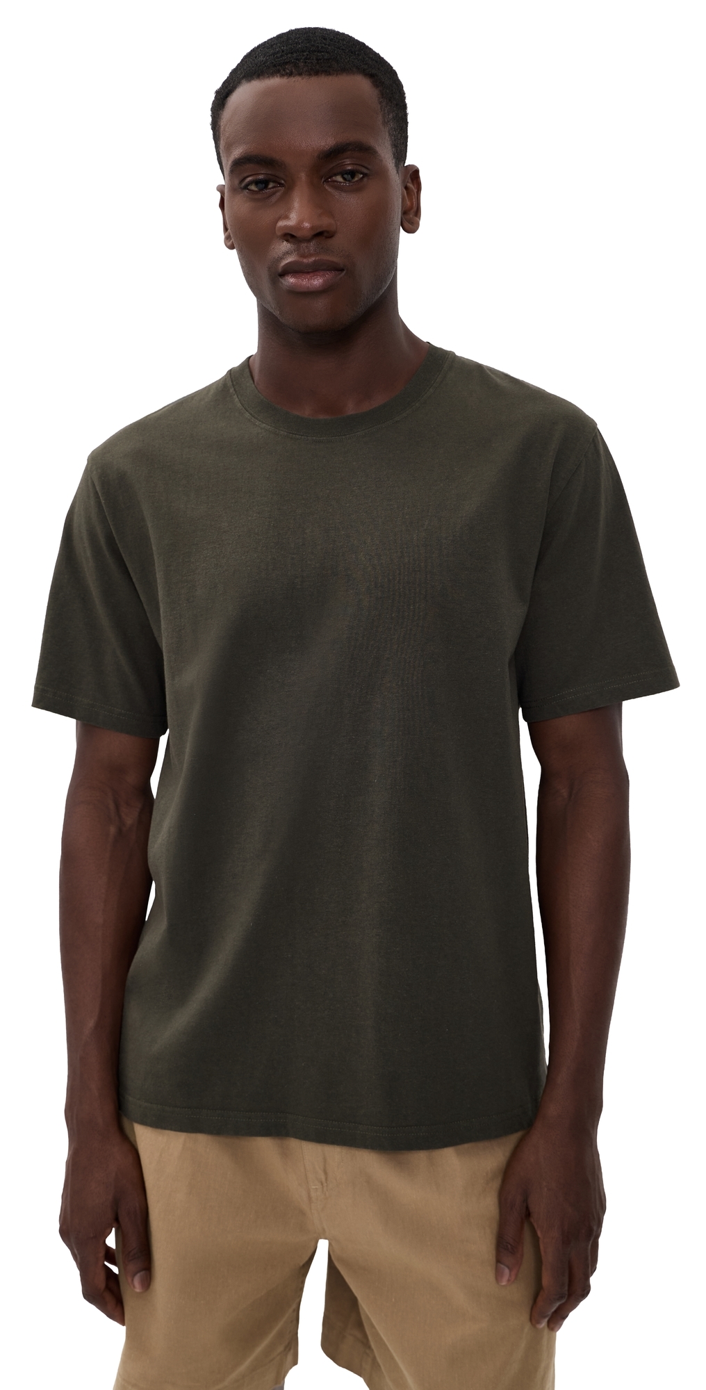 Hemp Tee Dark Green