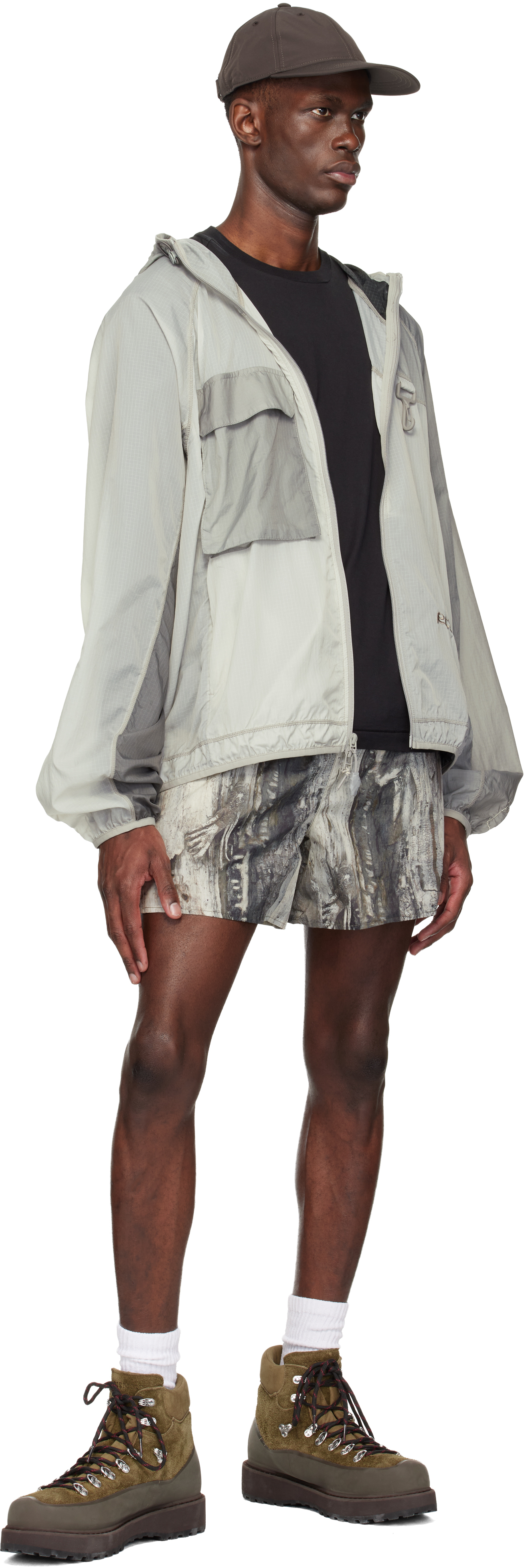 Taupe Griffith NR Running Shorts