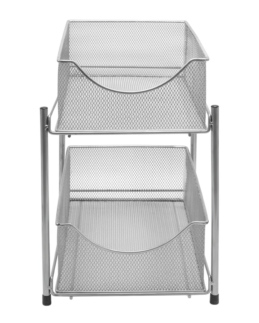 2 Tier Organizer Baskets With Drawers