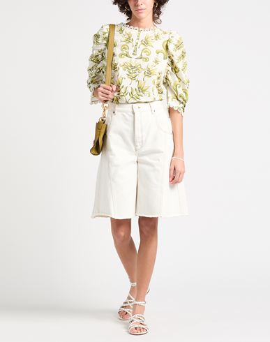 Woman Top White Size L Cotton