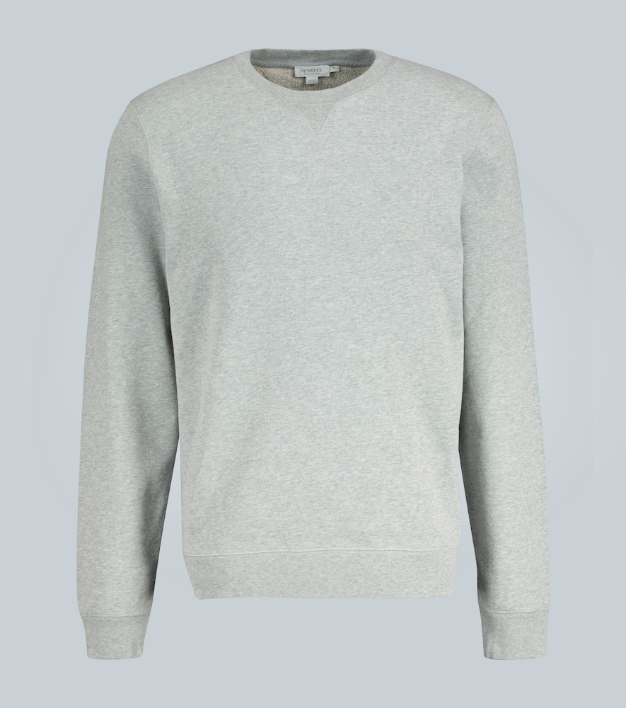 Cotton loopback sweatshirt