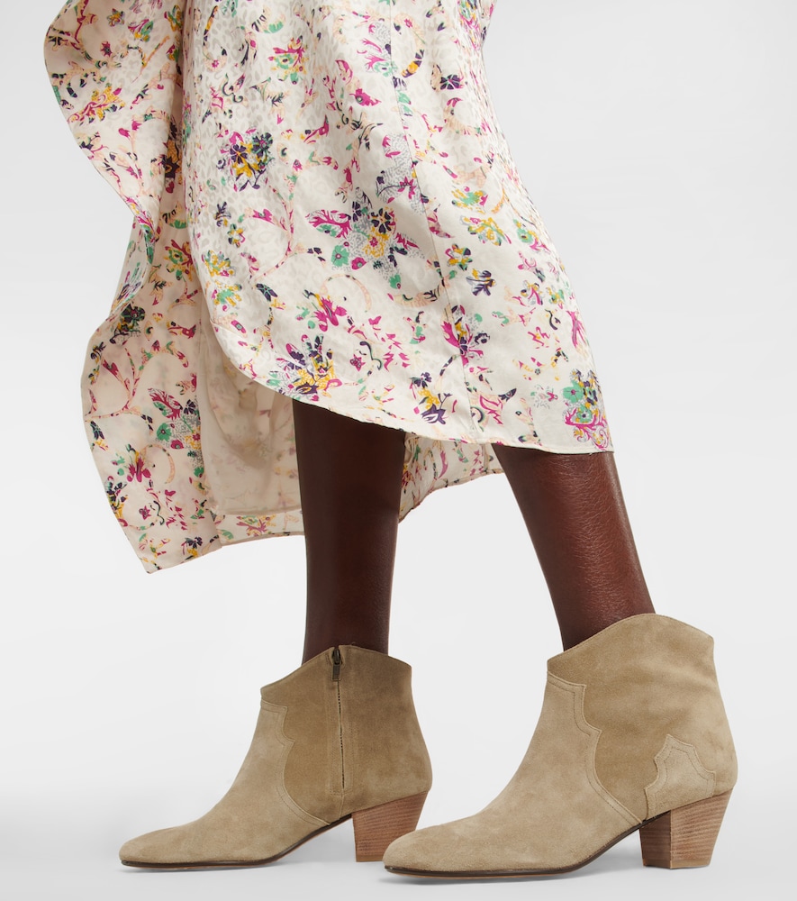 Isabel Marant Dicker suede ankle boots
