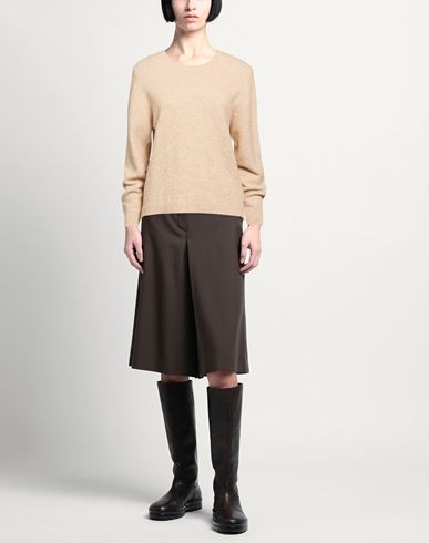 Woman Sweater Beige Size M Alpaca wool, Merino Wool, Polyamide, Elastane