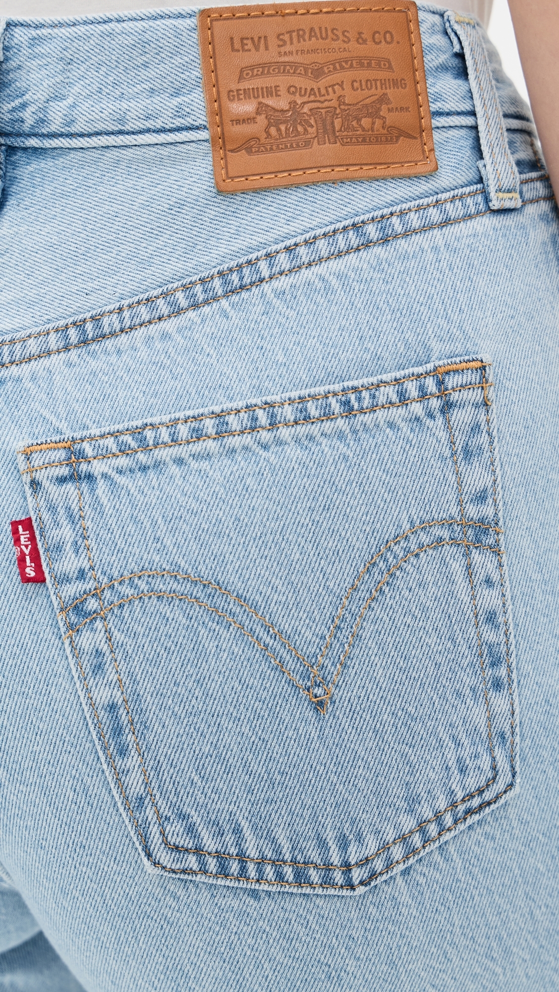 Ribcage Wide Leg Jeans Of Course Stone