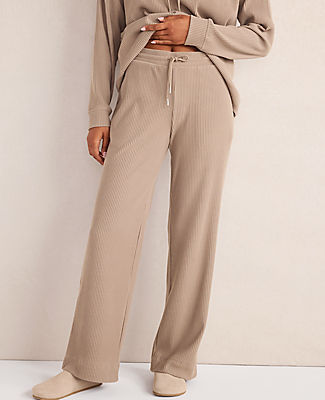 Ann Taylor Haven Well Within Ottoman Rib Straight Leg Pants