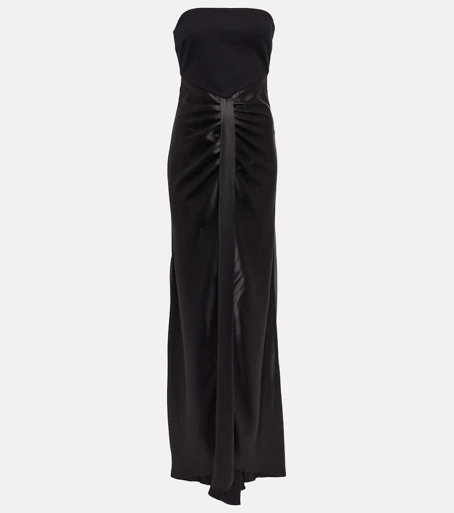 Staud Wayfaring strapless maxi dress