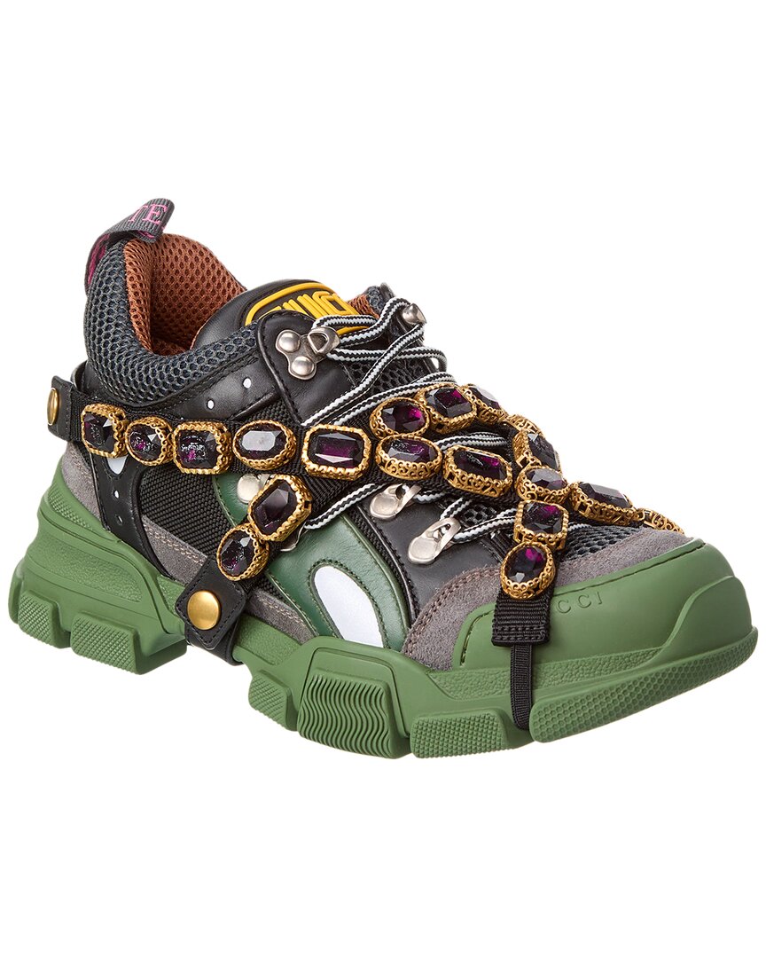 Flashtrek Leather & Mesh Sneaker