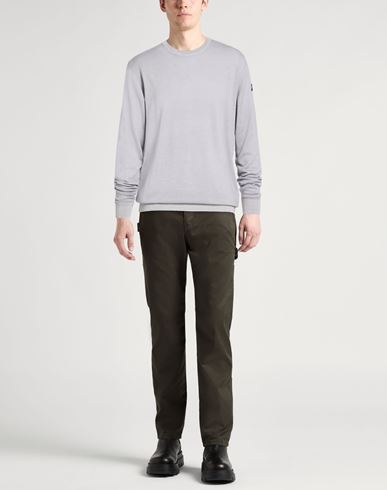 Man Sweater Grey Size M Virgin Wool