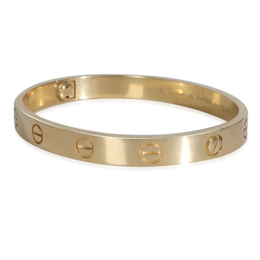 Pre-Owned Yellow Gold Love Bracelet